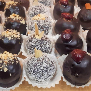 Vegán desszert golyók